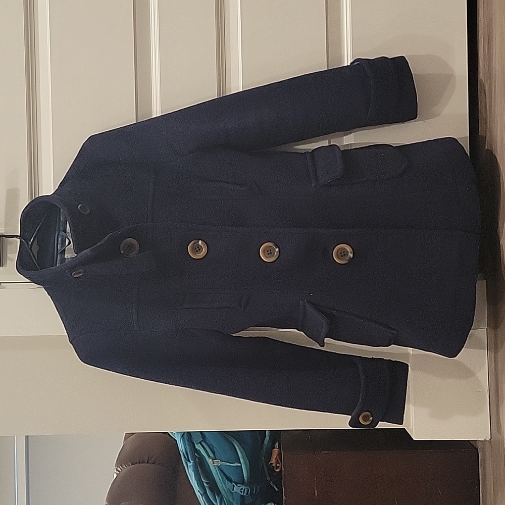 Old Nacy Wool Pea Coat